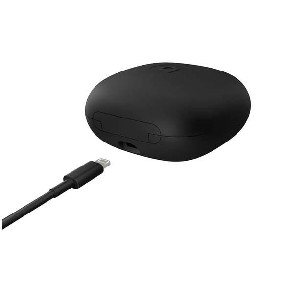 Black Wireless Earbuds with Charging Case - Picture 10 of 12